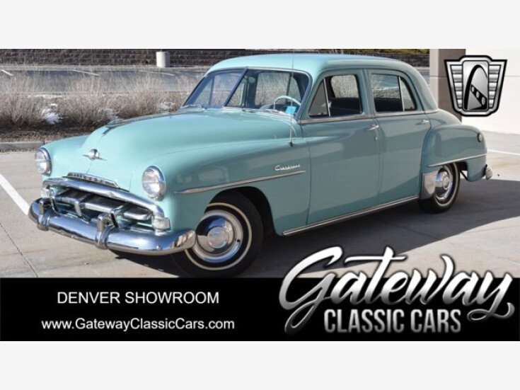 Thumbnail Photo undefined for 1952 Plymouth Cranbrook